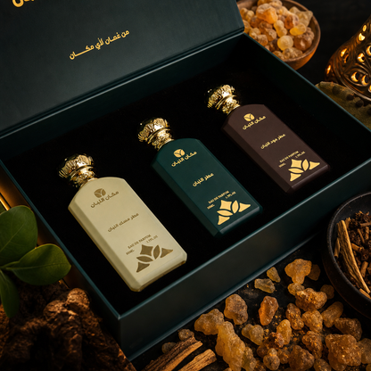 Frankincense Fragrance Collection - 3 Luxury Middle Eastern Perfumes Gift Set