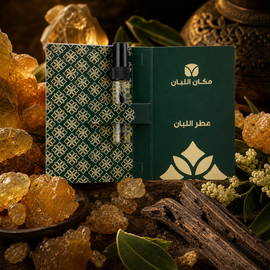 Green Frankincense Fragrance Oil Tester - Authentic Omani Boswellia
