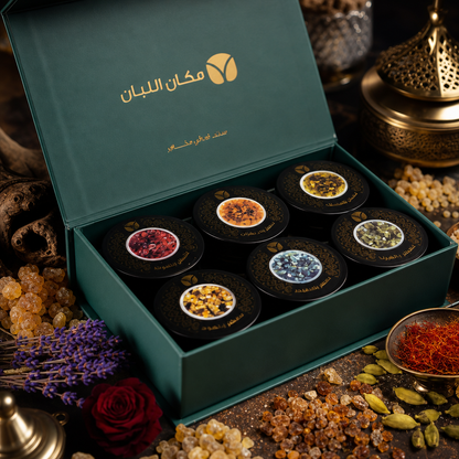 Premium Omani Frankincense Gift Set - 6 Luxury Scented Varieties