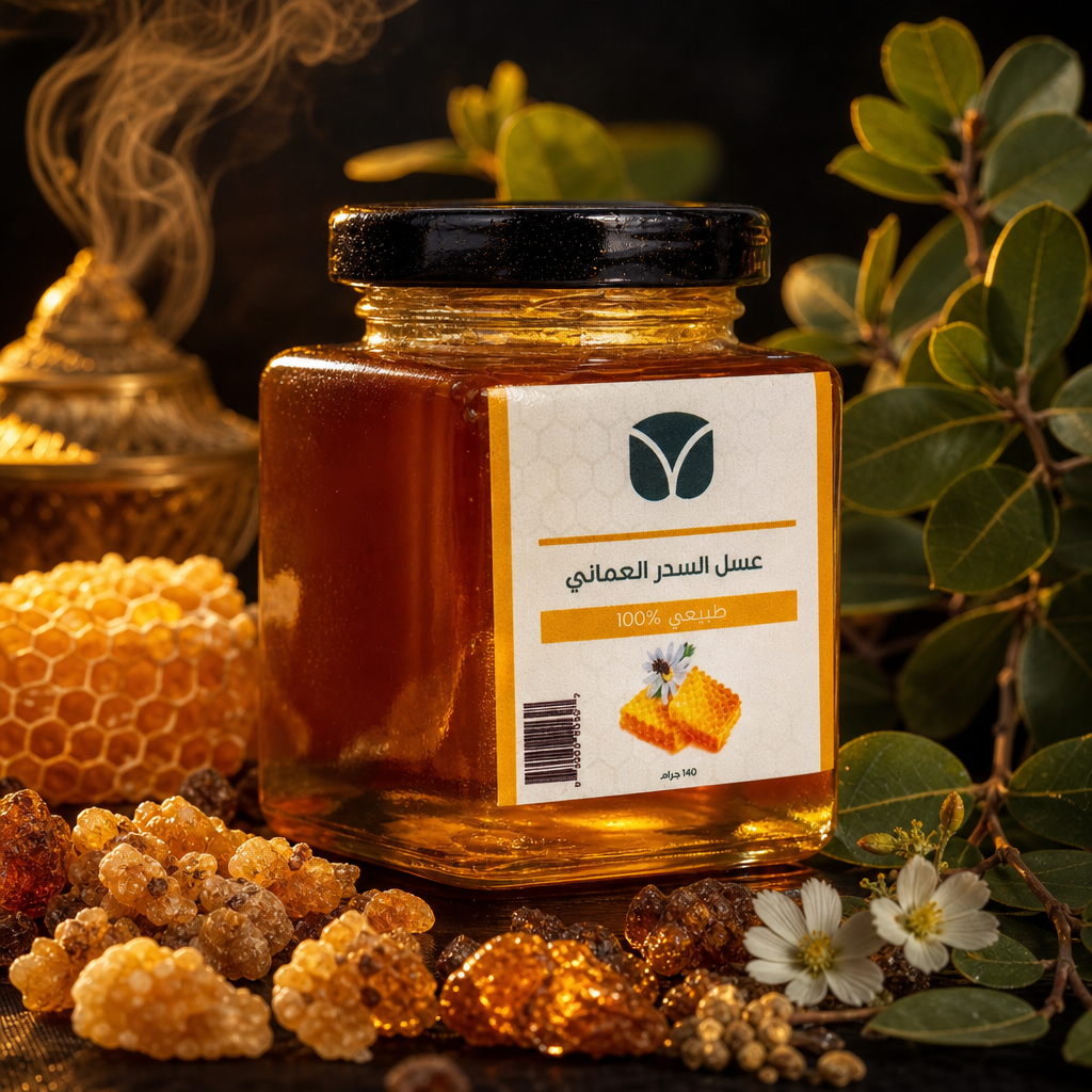 Authentic Omani Sidr Honey - Premium Raw Unprocessed Middle Eastern Honey 140g