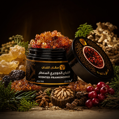 Berry Scented Frankincense Resin - Authentic Omani Boswellia (100g)