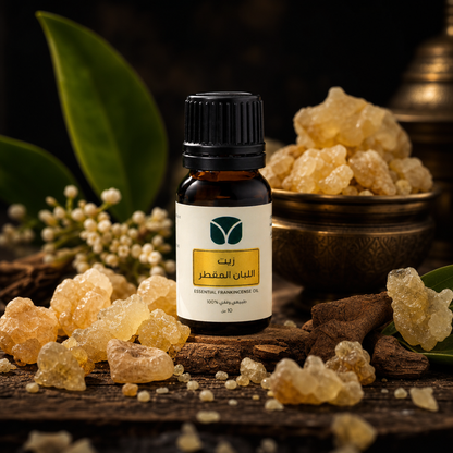 Pure Omani Frankincense Essential Oil - Distilled Boswellia (10ml)