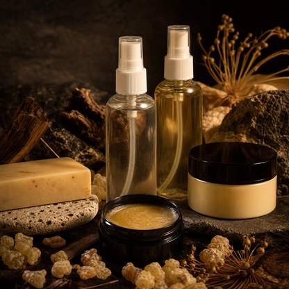 Ultimate Skincare Bundle: Moisturizer + Petroleum Jelly + Toner + Hair Oil + Natural Soap