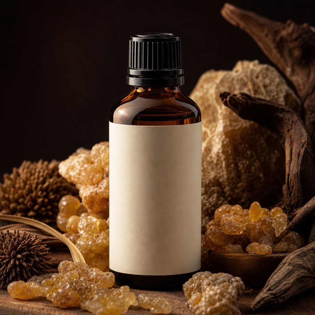 Premium Omani Frankincense Essential Oil - 100ml Pure Distilled Hojari Grade