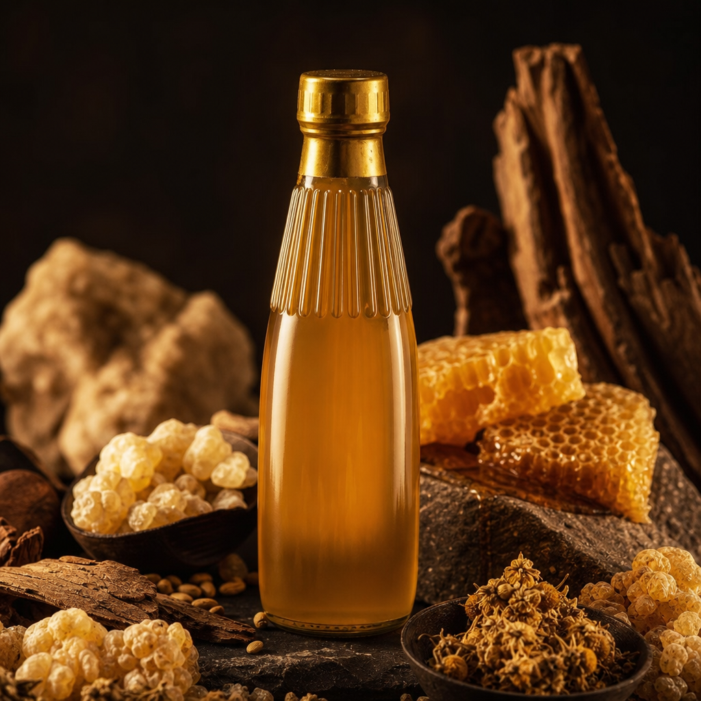 Premium Omani Frankincense Resin with Acacia Honey (470g)