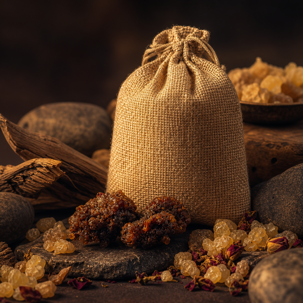 Premium Myrrh Resin - Authentic Arabian Incense (100g)