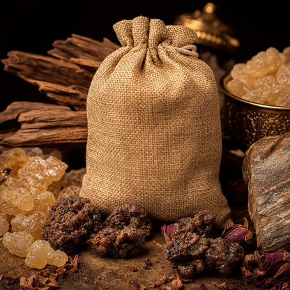Premium Omani Frankincense Resin - Pure Hojari Grade (0.5 lbs)