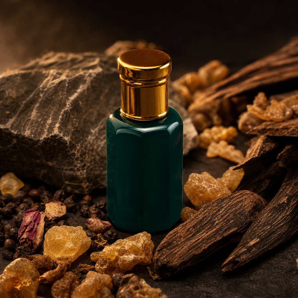 Premium Frankincense Oud Oil (Tola) - Authentic Middle Eastern Perfume Oil