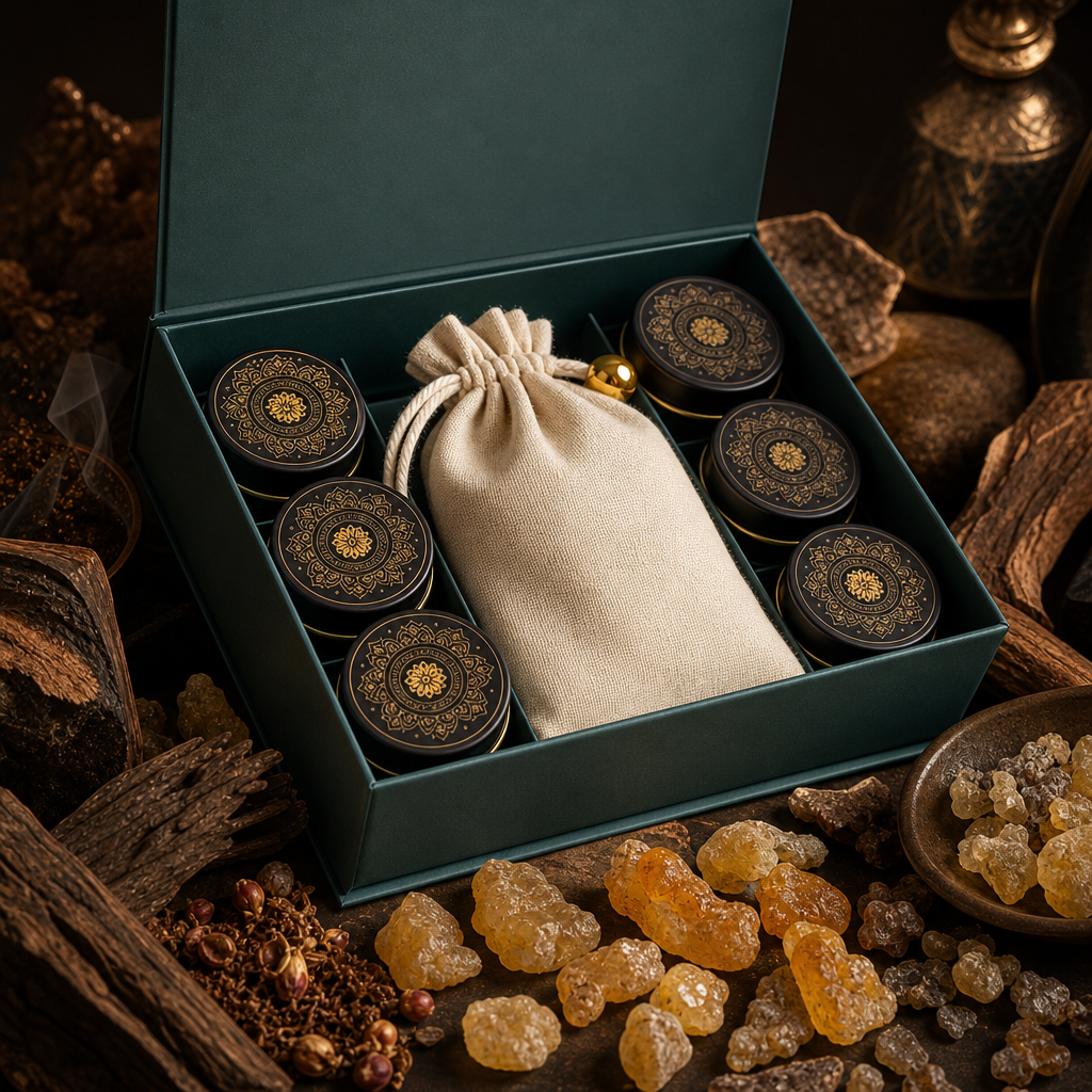 Premium Omani Frankincense Collection - Authentic Dhofar Boswellia
