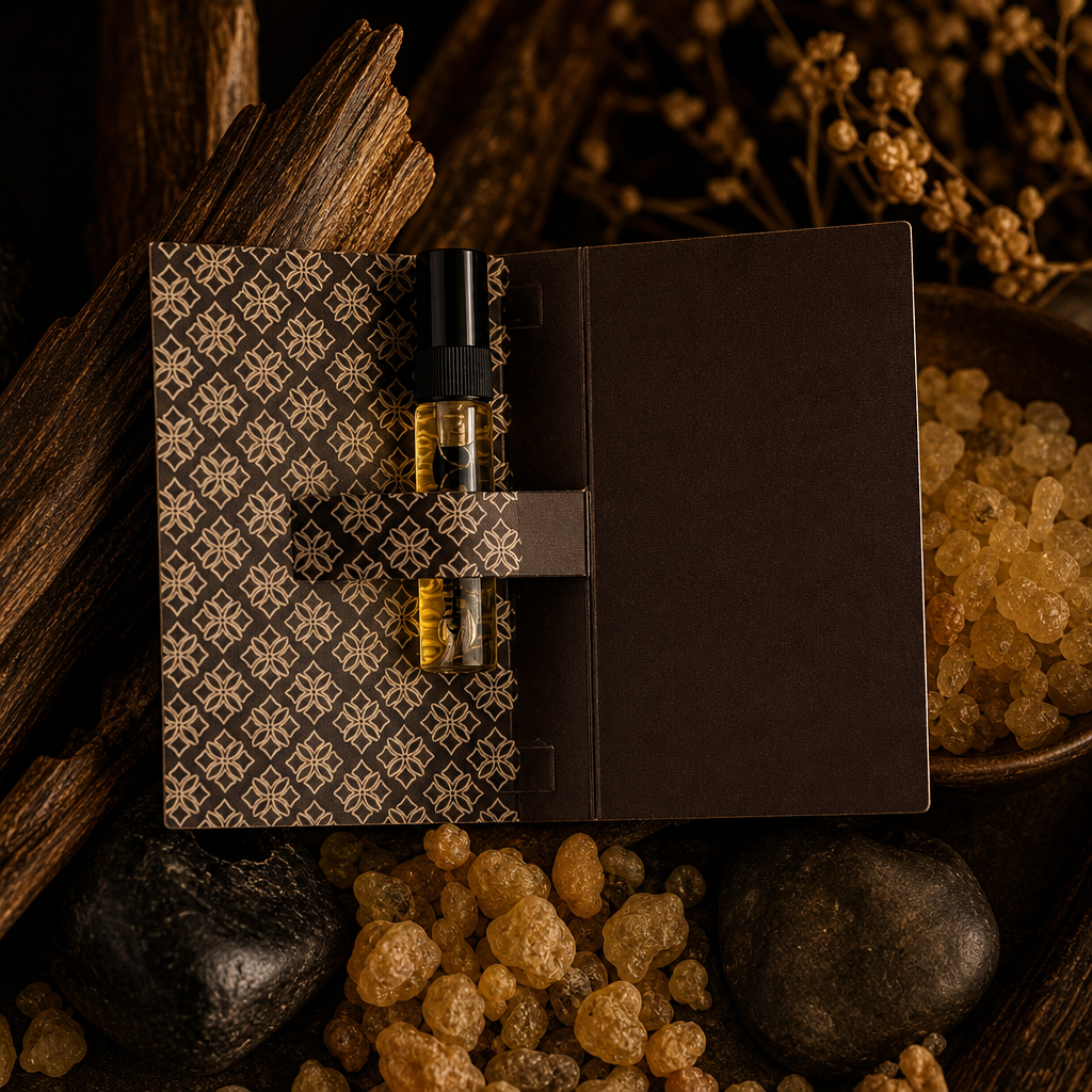 Oud Frankincense Fragrance Tester - Premium Arabian Perfume Sample