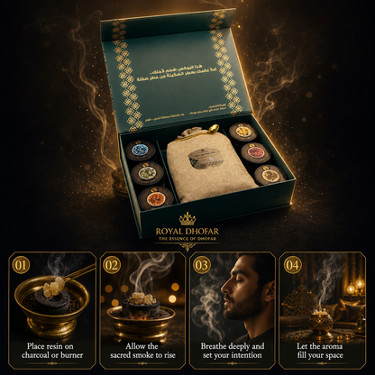 Royal Frankincense Collection - Premium Dhofari Incense Gift Set