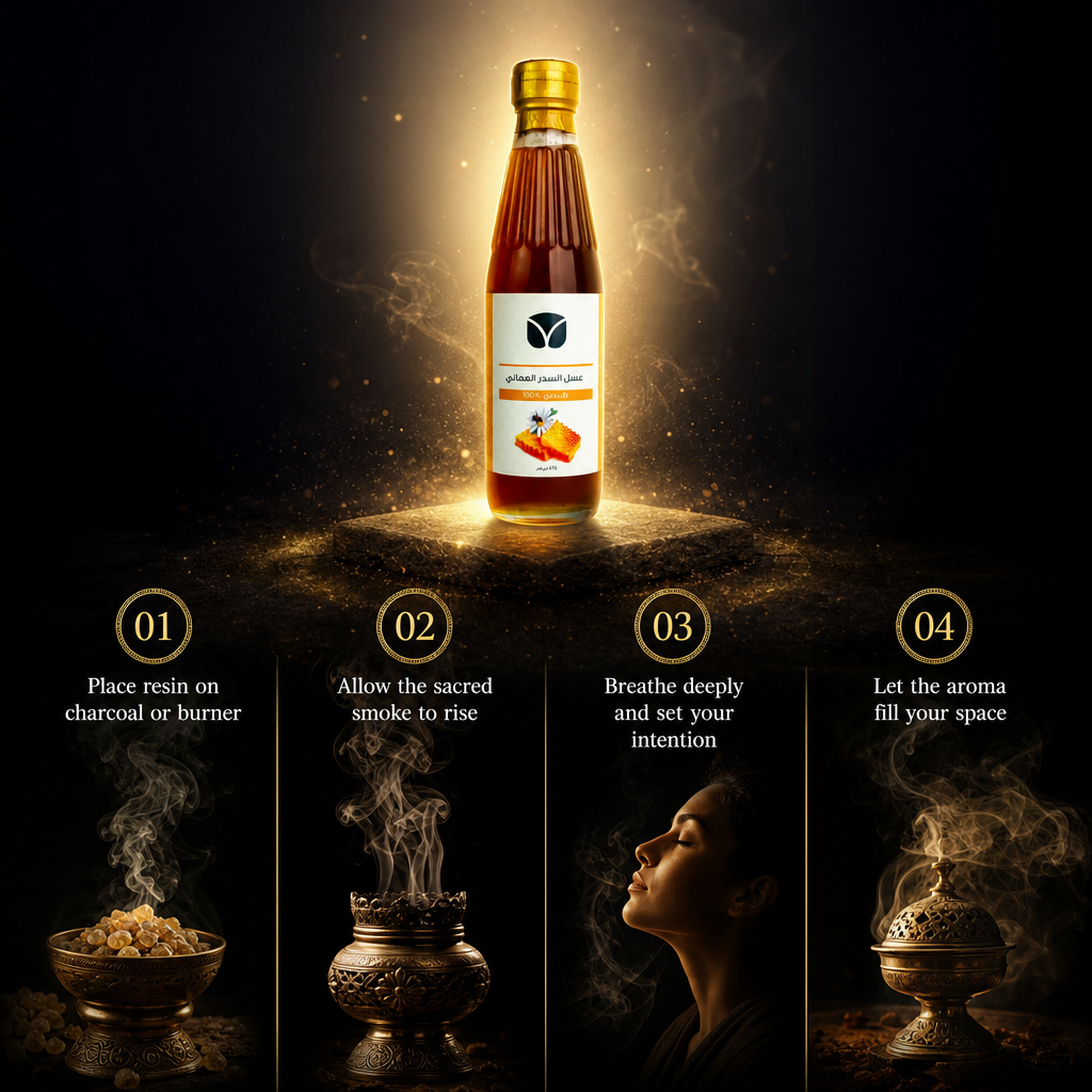 Premium Omani Sidr Honey - Raw Unprocessed (470g)