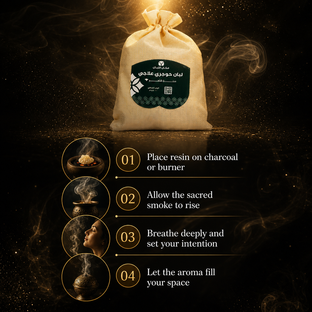 Premium Hojari Frankincense Resin - Edible & Drinkable Grade (100g)