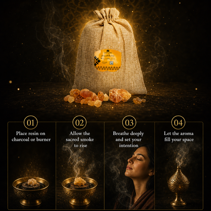 Premium Omani Frankincense Resin - Pure Hojari Grade (1 kg)