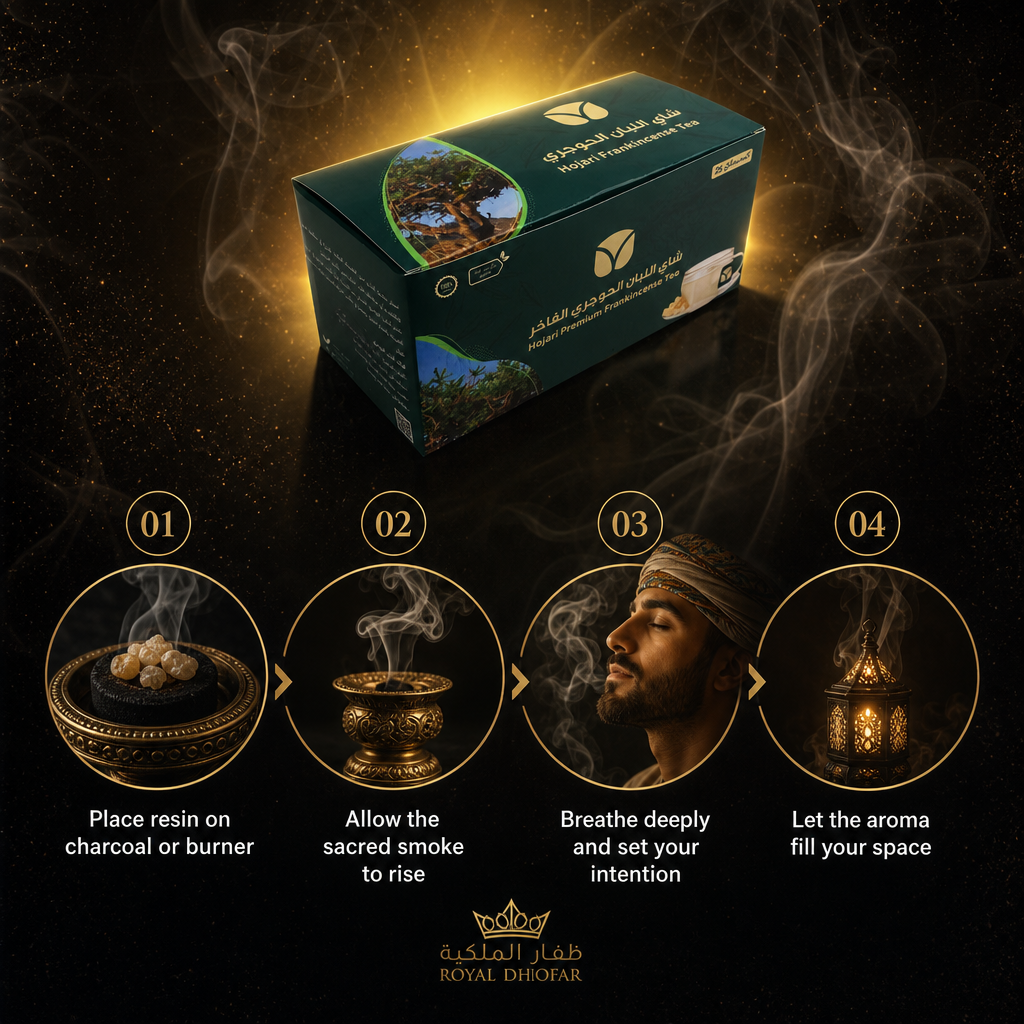 Premium Omani Hojari Frankincense Tea