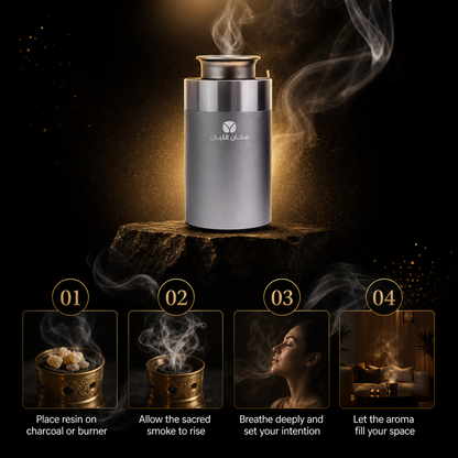 Portable Frankincense Diffuser from Oman - Authentic Dhofar Frankincense Oil Diffuser