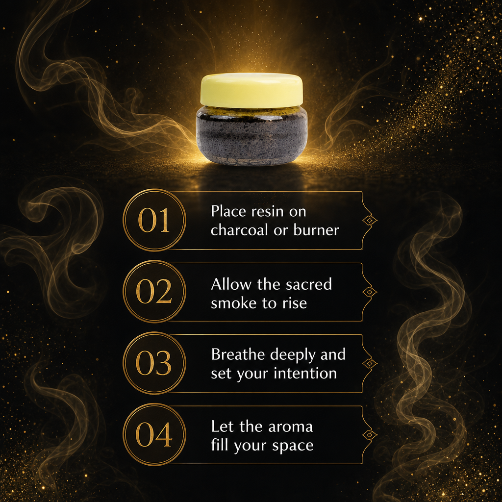 Authentic Omani Frankincense Berry Fragrance Sample