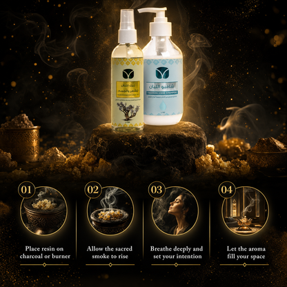 Hair Care Bundle: Natural Shampoo 300ml + Nourishing Hair Oil