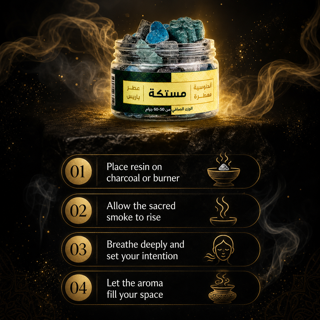 Indonesian Scented Mastic Resin (Paris Fragrance)