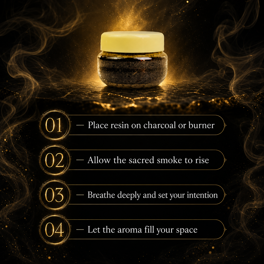 Premium Omani Frankincense Resin Sample - Cold Incense