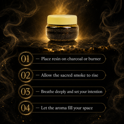 Premium Omani Frankincense Resin Sample - Cold Incense