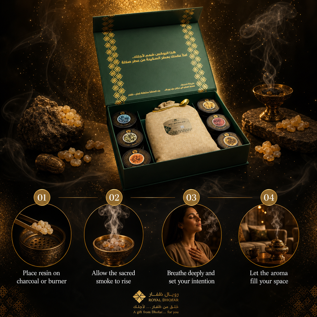 Royal Frankincense Collection - Premium Dhofari Incense Gift Set