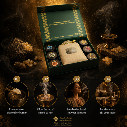 Royal Frankincense Collection - Premium Dhofari Incense Gift Set
