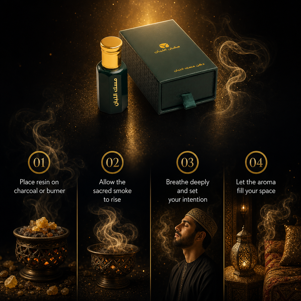 Premium Frankincense Musk Attar Oil - Authentic Arabian Perfume (Tola)