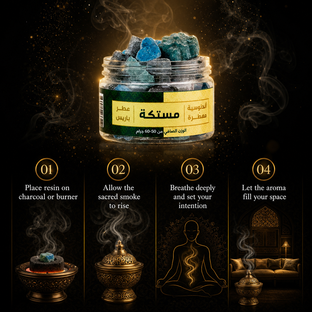 Indonesian Scented Mastic Resin (Paris Fragrance)