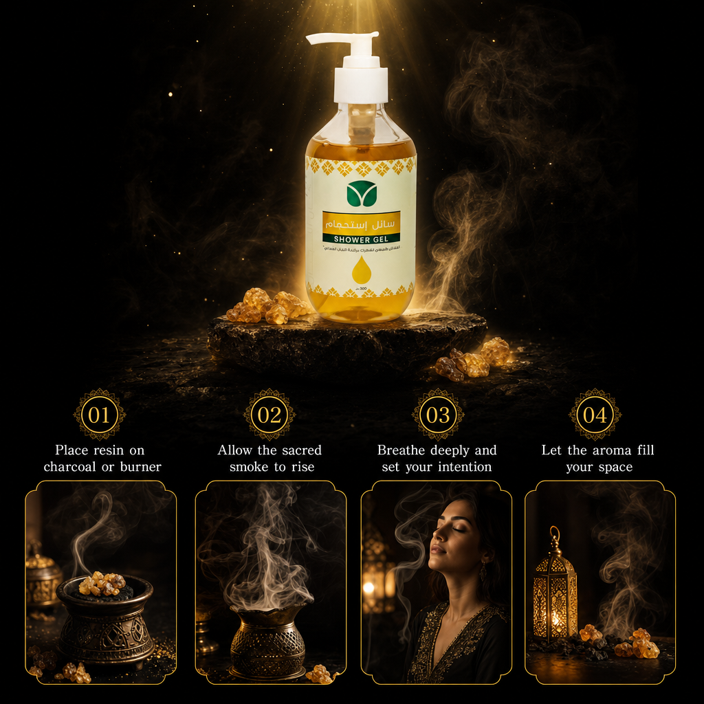 Luxury Frankincense Moisturizing Body Wash (300ml)