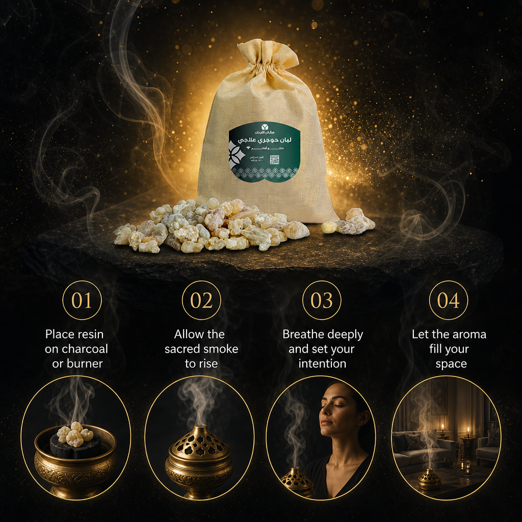 Premium Omani Hojari Frankincense Resin - Edible Grade for Wellness & Beauty (1.1 lbs)