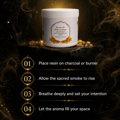 Omani Frankincense Brightening & Exfoliating Body Cream