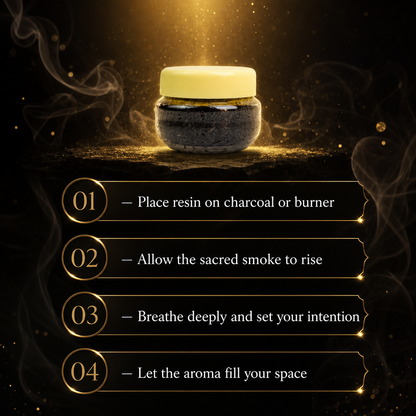 Salalah Autumn Frankincense Incense Sample - Authentic Omani Hojari