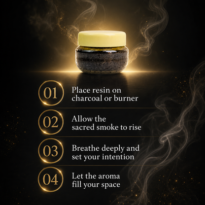 Premium Hojari Frankincense Resin Sample - Authentic Omani Incense