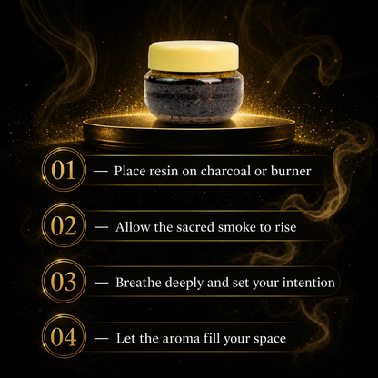 Salalah Autumn Frankincense Incense Sample - Authentic Omani Hojari