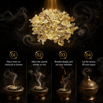 Premium Omani Hojari Frankincense Resin - Small Granules (2.2 lbs)