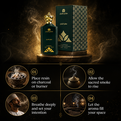 Frankincense Perfume - Authentic Omani Unisex Fragrance (100ml)
