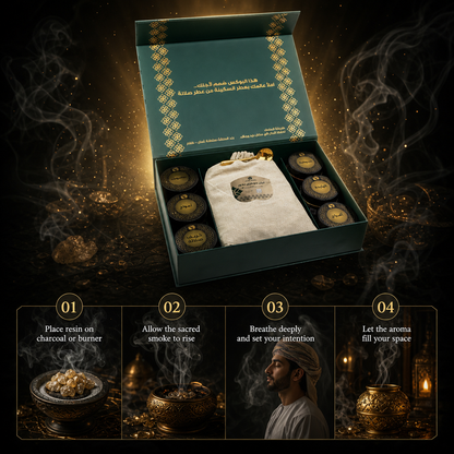 Premium Omani Frankincense Collection - Authentic Dhofar Boswellia