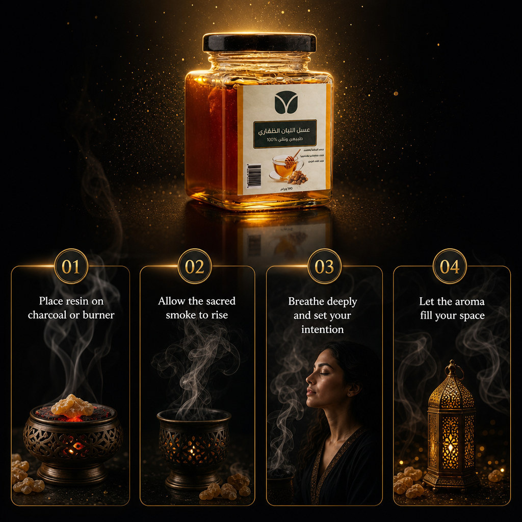 Premium Hojari Frankincense Honey from Oman (140g)