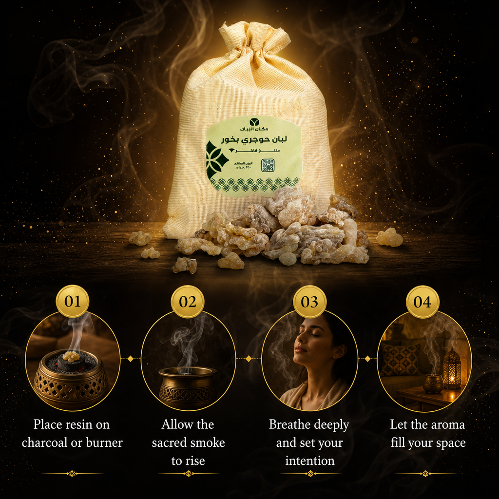Premium Omani Hojari Frankincense Resin for Incense (8.8 oz / 250g)