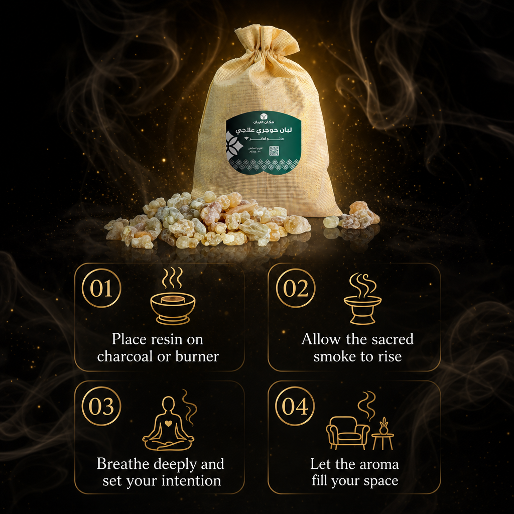 Premium Omani Hojari Frankincense Resin - Edible Grade for Wellness & Beauty (1.1 lbs)