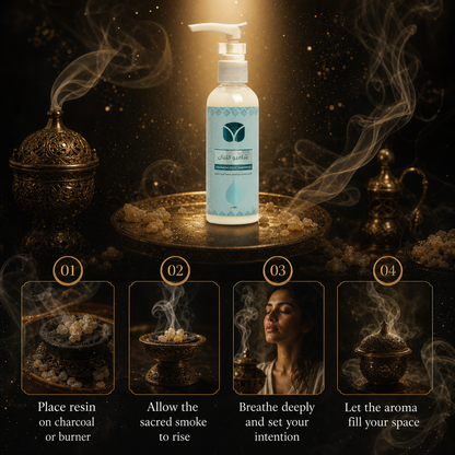 Authentic Omani Frankincense Shampoo 100ml - Pure Boswellia from Dhofar