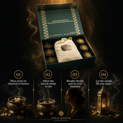 Premium Omani Frankincense Collection - Authentic Dhofar Boswellia