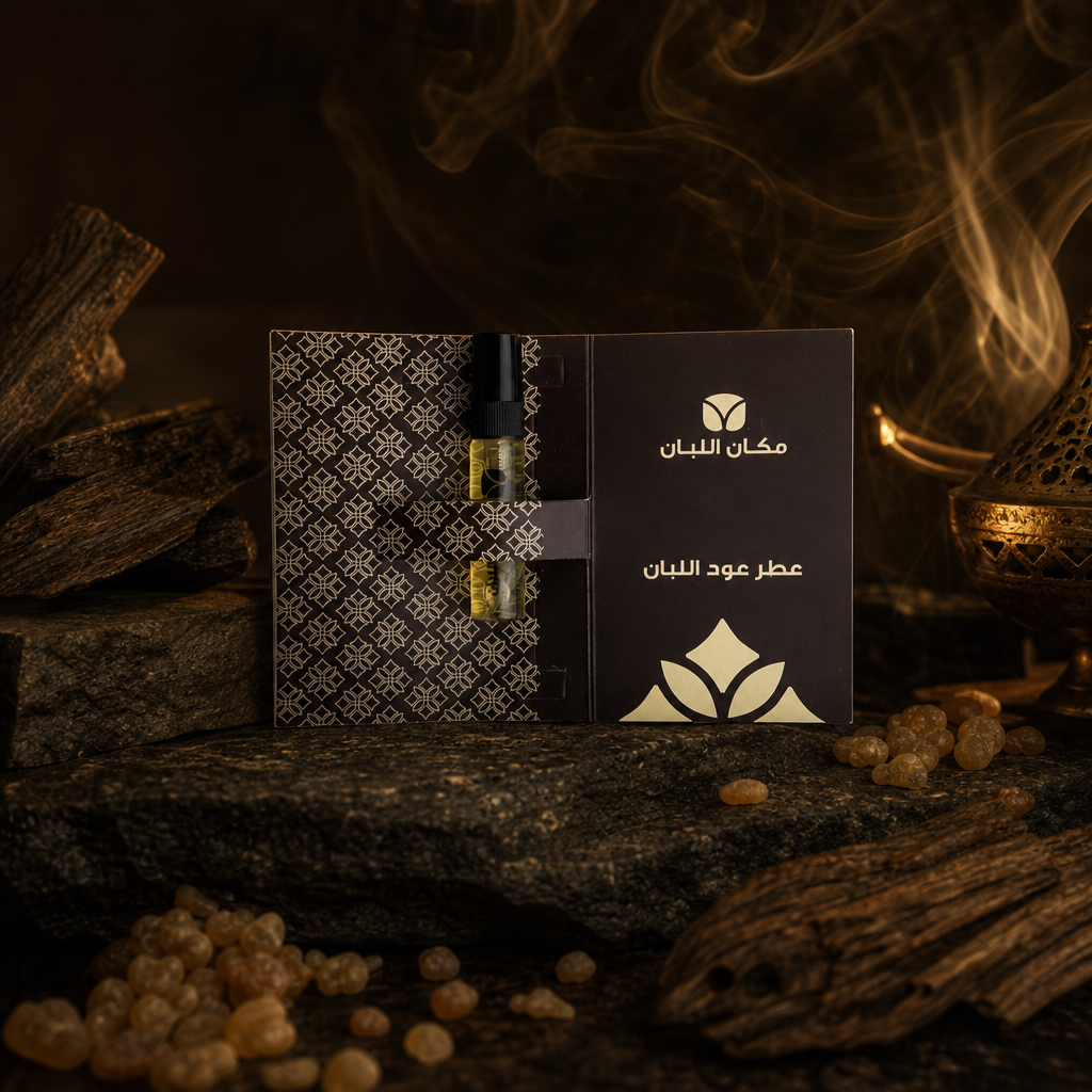 Oud Frankincense Fragrance Tester - Premium Arabian Perfume Sample