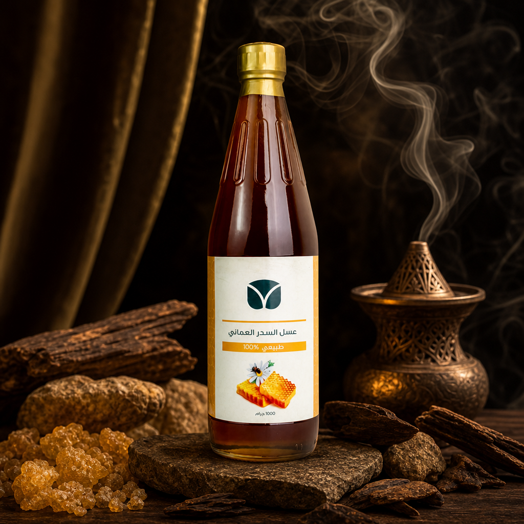 Premium Omani Sidr Honey - Pure Raw Unprocessed (1 kg)