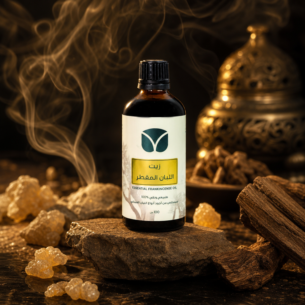 Premium Omani Frankincense Essential Oil - 100ml Pure Distilled Hojari Grade