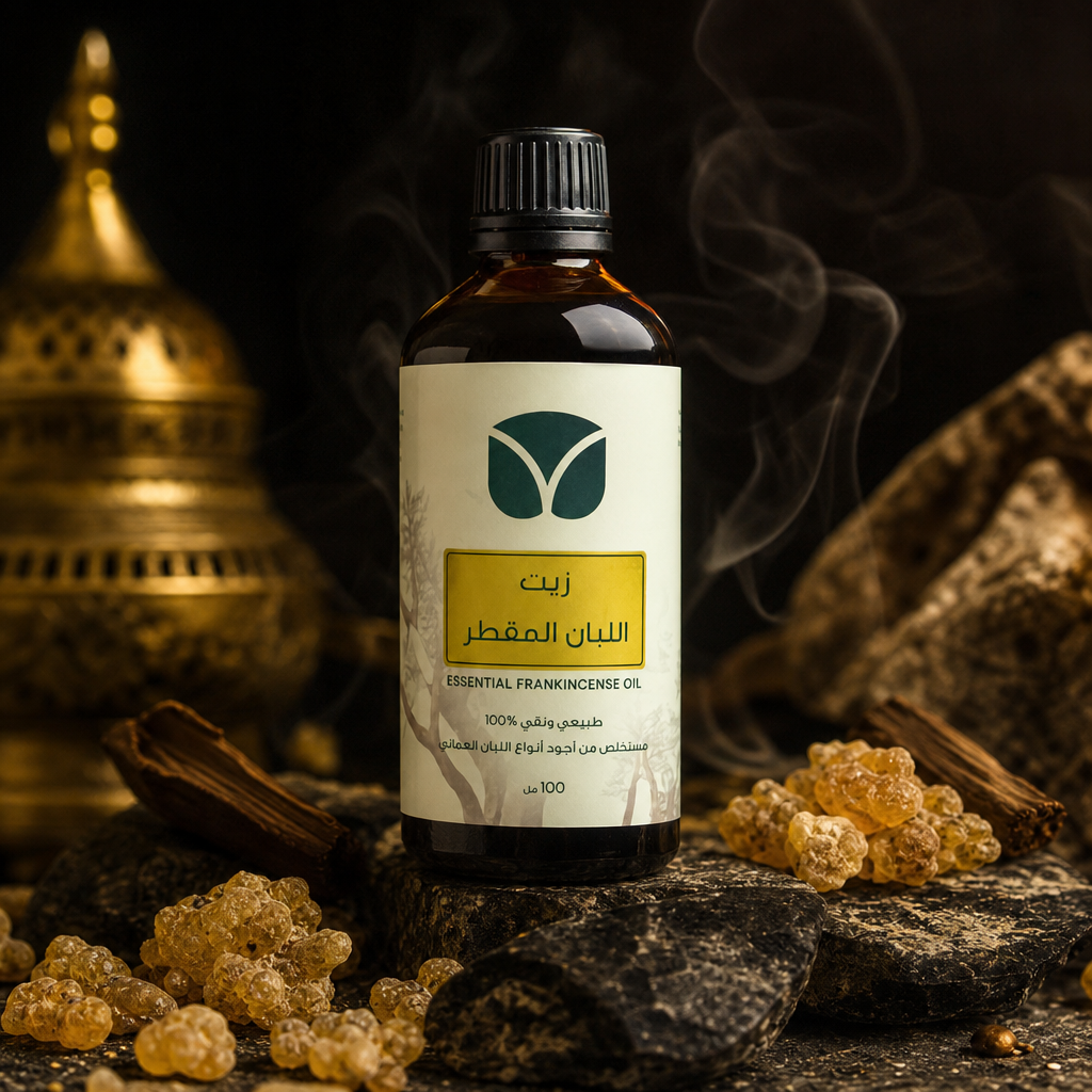 Premium Omani Frankincense Essential Oil - 100ml Pure Distilled Hojari Grade