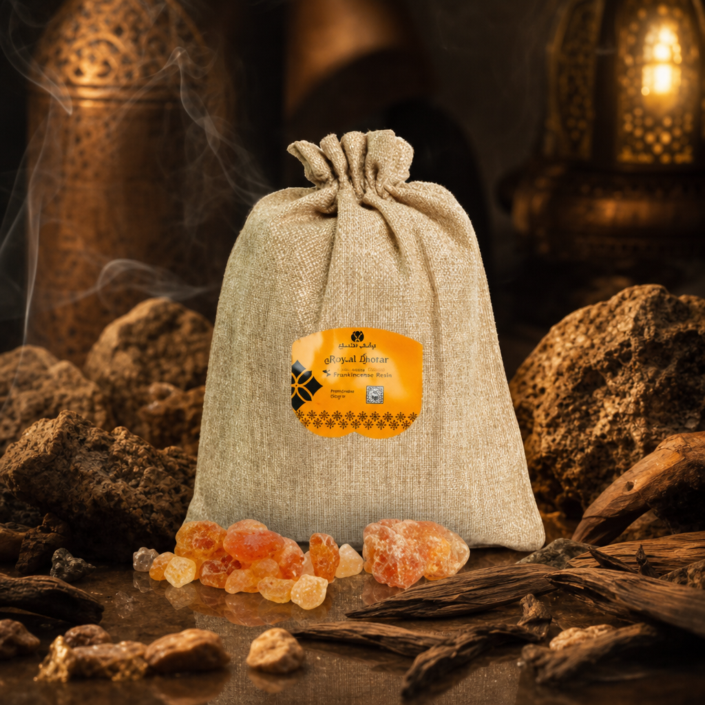 Authentic Omani Frankincense Resin - Premium Hojari Grade from Dhofar