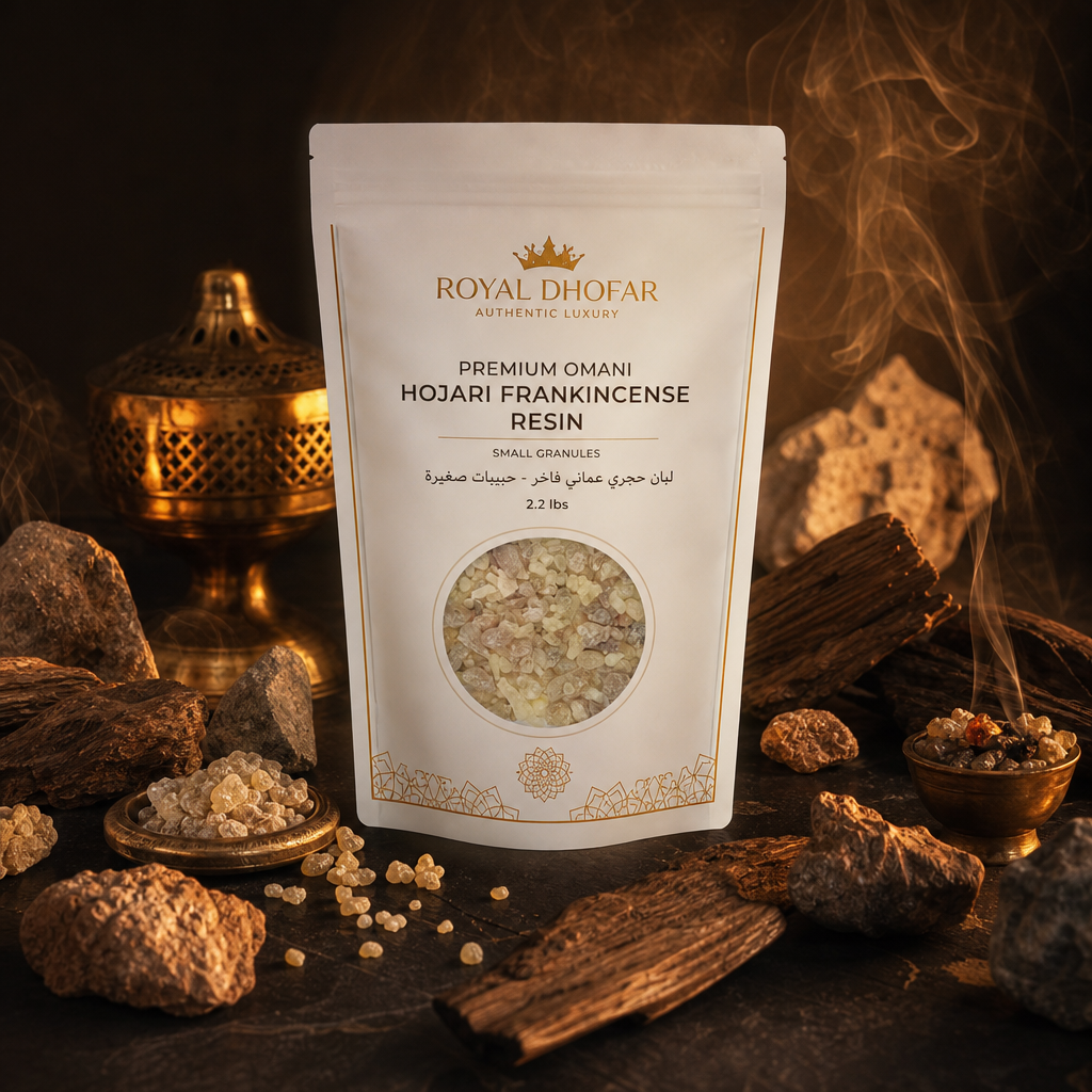 Premium Omani Hojari Frankincense Resin - Small Granules (2.2 lbs)