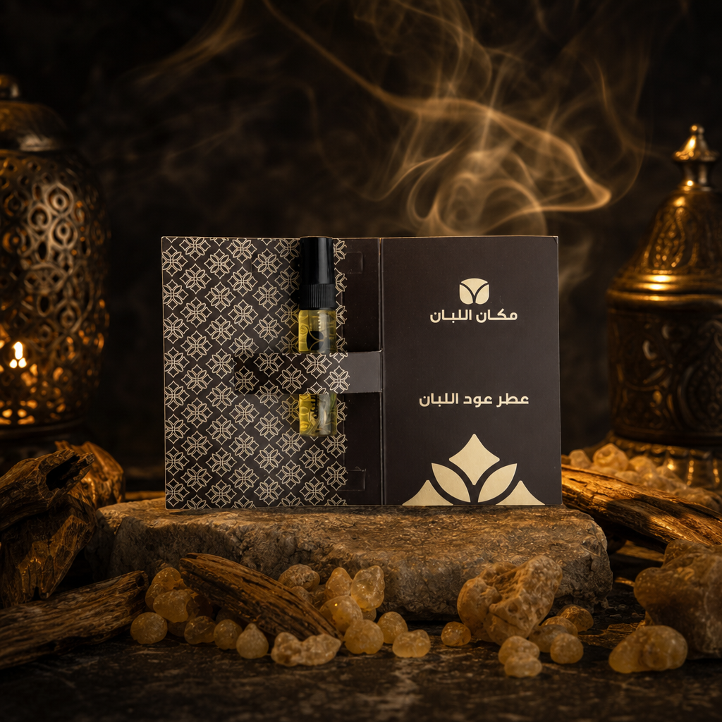 Oud Frankincense Fragrance Tester - Premium Arabian Perfume Sample